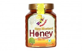 Superbee Raw Mustard Honey   Plastic Jar  500 grams